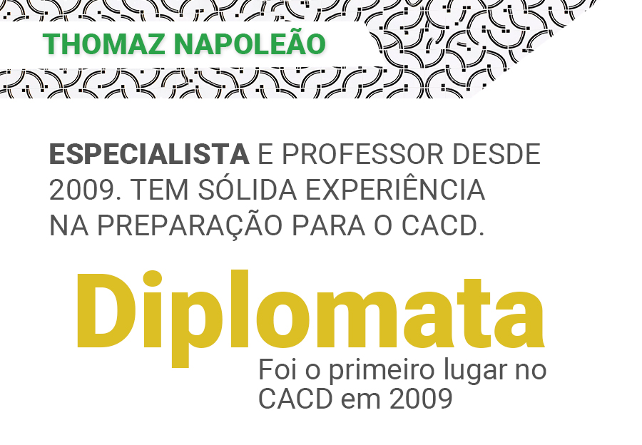 cursinho cacd politica internacional