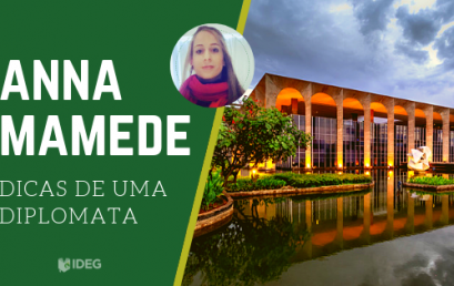 CONVERSA COM A DIPLOMATA ANNA MAMEDE CONVERSA COM A DIPLOMATA ANNA MAMEDE