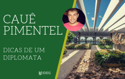 CONVERSA COM O DIPLOMATA CAUÊ PIMENTEL CONVERSA COM O DIPLOMATA CAUÊ PIMENTEL