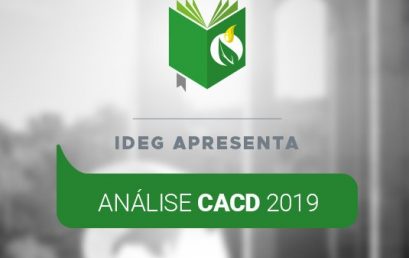 Análise CACD 2019 Análise CACD 2019