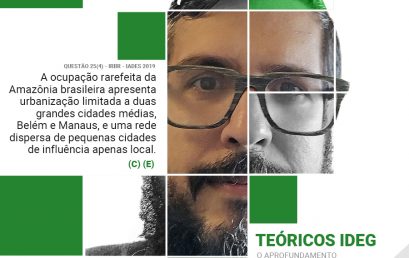 CACD Geografia – Comentários Questão 25 – TPS 2019