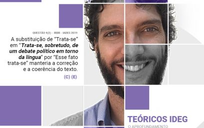 TPS 2019 – Comentários Questão 4(2) – CACD Português