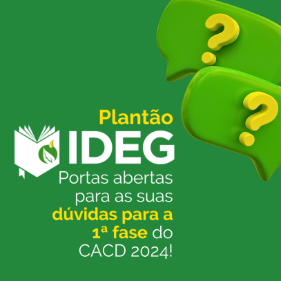 Plantão IDEG pré-tps CACD 2024