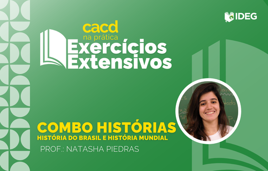 CACD na Prática Assinatura Exercícios Combo História CACD na Prática Assinatura Exercícios Combo História