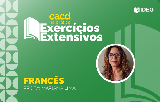 CACD na Prática Assinatura Exercícios Frances CACD na Prática Assinatura Exercícios Frances