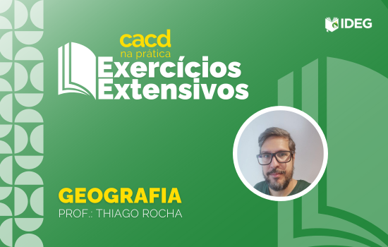CACD na Prática Assinatura Exercícios Geografia