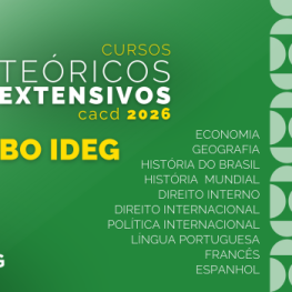 Cursos teóricos Extensivos CACD combo completo ideg