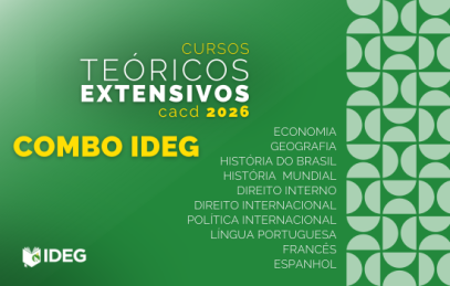 Cursos teóricos Extensivos CACD combo completo ideg