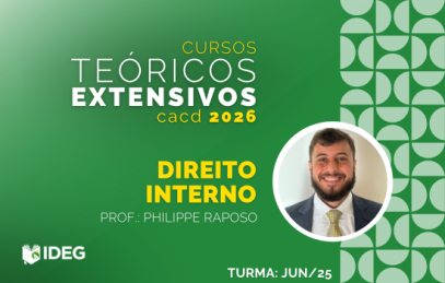 Curso Teórico Direito Interno CACD 2026 Phelippe Raposo