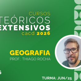 Curso Teórico Geografia CACD 2026 Thiago Rocha