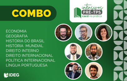 Intensivo pré-tps CACD 2025 Combo Completo