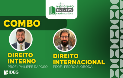 Intensivo pré-tps CACD 2025 Combo Direito