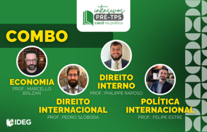 Intensivo pré-tps CACD 2025 Combo ECO DIP DIR PI
