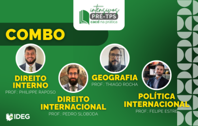 Intensivo pré-tps CACD 2025 Combo DIP DIR PI GEO