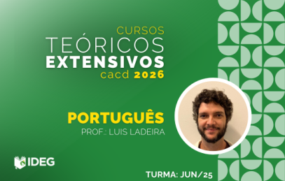 Teórico Português CACD 2026 Luis Ladeira