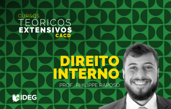 Curso Teórico Extensivo CACD Direito Interno - Raposo Curso Teórico Extensivo CACD Direito Interno - Raposo