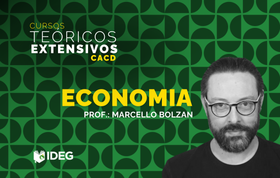 Curso Teórico Extensivo CACD Economia - Bolzan Curso Teórico Extensivo CACD Economia - Bolzan