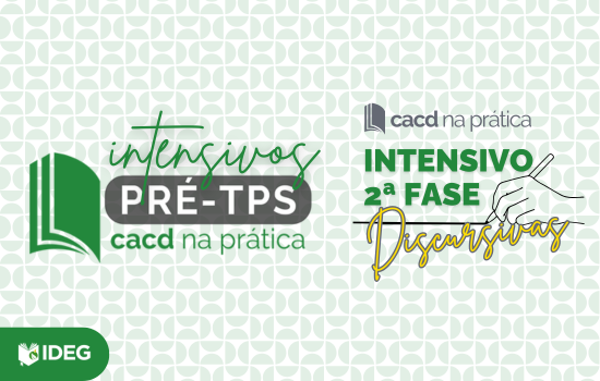 Intensivos com Metodologia e Cursos de excelência CACD