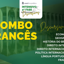 Combo Francês Intensivo Discursivas CACD 2025 IDEG