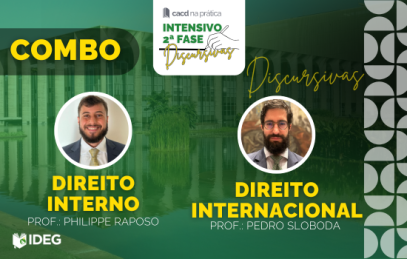 Combo Direrito Intensivo Discursivas CACD 2025