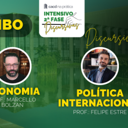 Combo Intensivo Discursivas Economia e Política Internacional CACD 2025