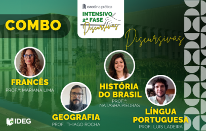 Intensivo Discusivas CACD 2025 Combo FR + GEO + HB + LPO