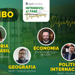 Intensivo Discursivas combo CACD 2025 HB GEO ECO PI