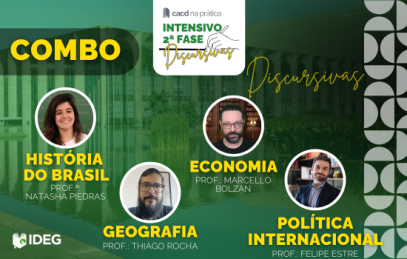 Intensivo Discursivas combo CACD 2025 HB GEO ECO PI