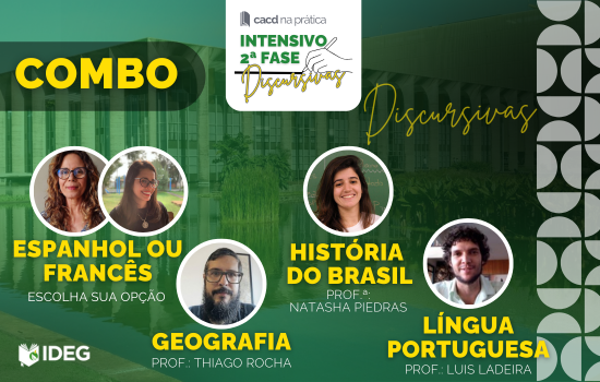 Intensivo Discusivas CACD 2026 Combo Idioma + GEO + HB + LPO Combo Aprofundamento Intensivo Discursivos CACD 2025 Idiomas GEO HB e LPO