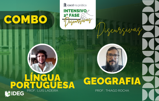 Intensivo Discusivas CACD 2025 Combo LPO + GEO Combo Intensivo Discursivas CACD 2025 GEO + LPO