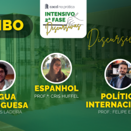 Intensivo Discusivas CACD 2025 Combo LPO + PI + ES