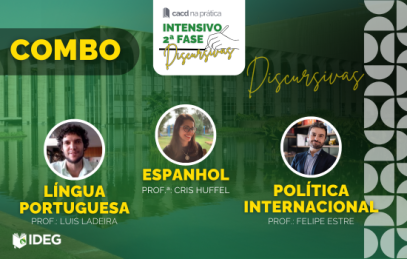 Intensivo Discusivas CACD 2025 Combo LPO + PI + ES
