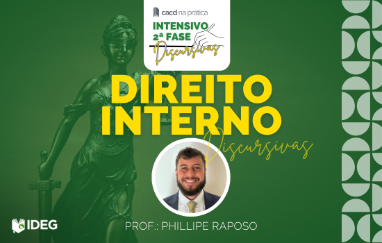 Intensivo Discusivas CACD 2025 DIR Raposo Direito Interno Intensivo Discursivas CACD 2025 IDEG