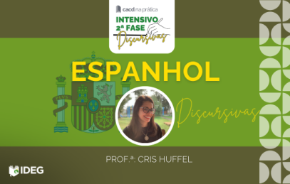 Espanhol Intensivo Discursivas CACD 2025 IDEG