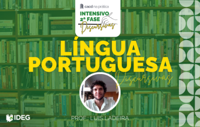 Língua Portuguesa Intensivo Discursivas CACD 2025 IDEG