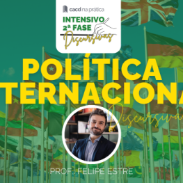 Política Internacional Intensivo Discursivas CACD 2025 IDEG