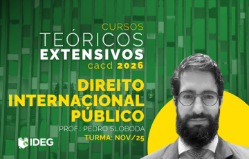 Curso Teórico Direito Internacional Público CACD IDEG