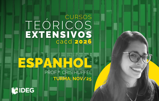 Curso Teórico Espanhol CACD IDEG