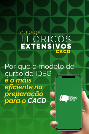 Por que o modelo do IDEG é o mais eficiente para o CACD