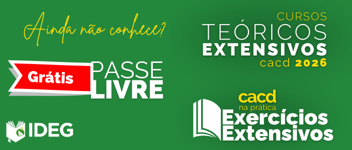 Passe Livre CACD IDEG Teóricos Extensivos exercicios Passe Livre CACD IDEG Teóricos Extensivos exercicios