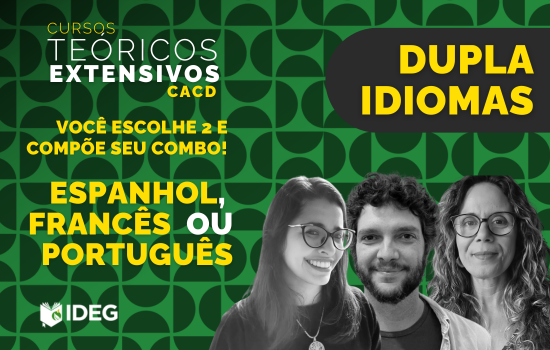Idiomas (1) Idiomas CACD Espanhol Francês Português IDEG