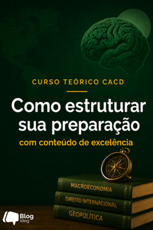 Curso Teórico para o CACD: como estruturar sua preparação e evoluir com segurança