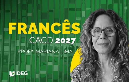 Curso Extensivo Teórico – Francês – CACD 2027