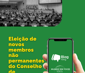 Eleição de novos membros não permanentes do Conselho de Segurança das Nações Unidas