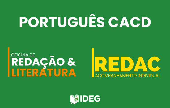Português CACD avançado - Oficina de Redação e Literatura e REDAC