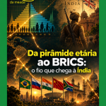 Pirâmide etária, BRICS e Índia: conexões para o CACD