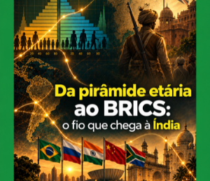 Pirâmide etária, BRICS e Índia: conexões para o CACD